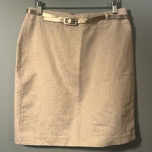 Worthington Belted Skirt